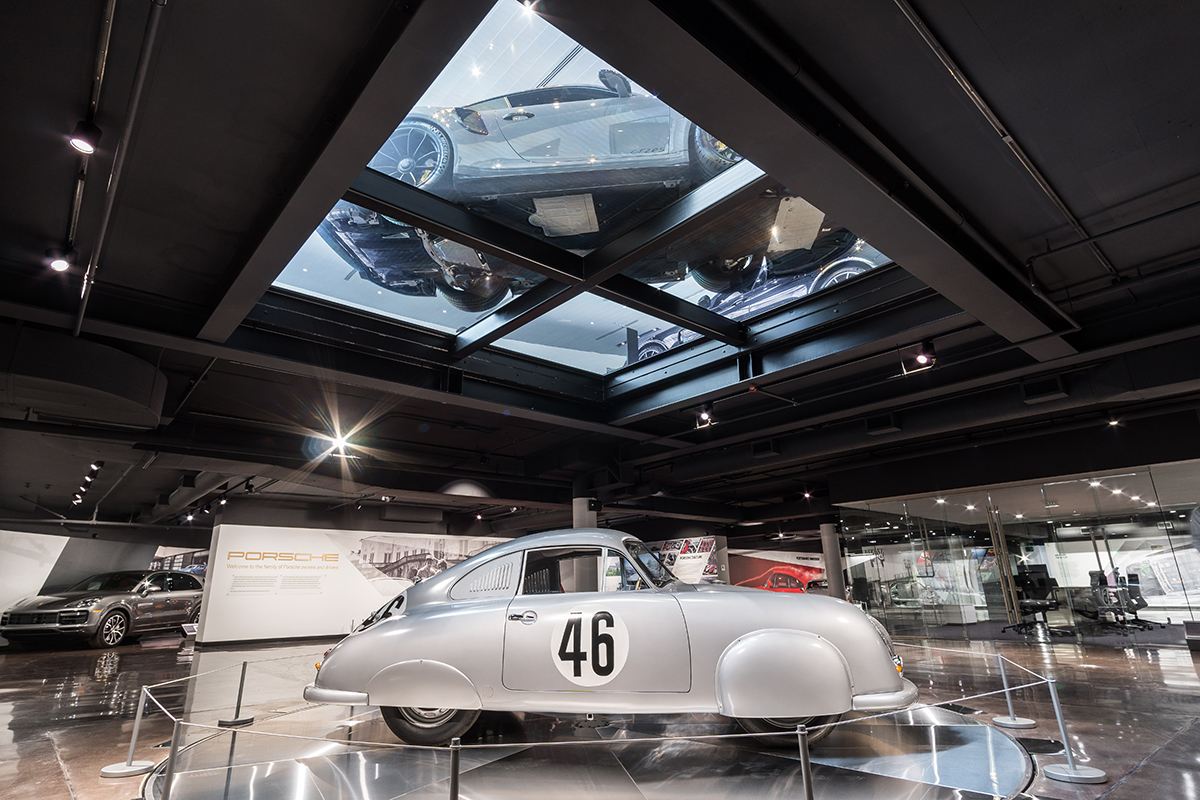 Drivable Glass Floors: Displaying Cars as Art