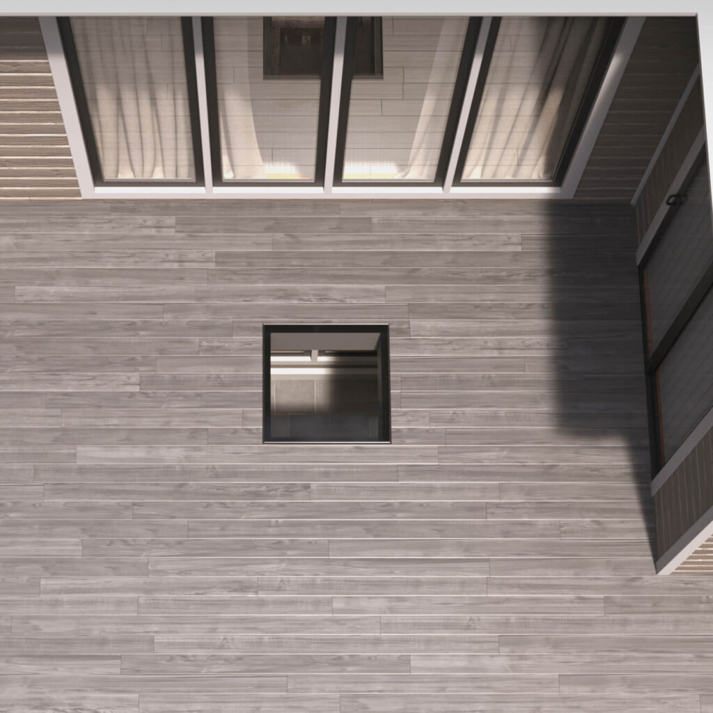 32x32 glass flooring system