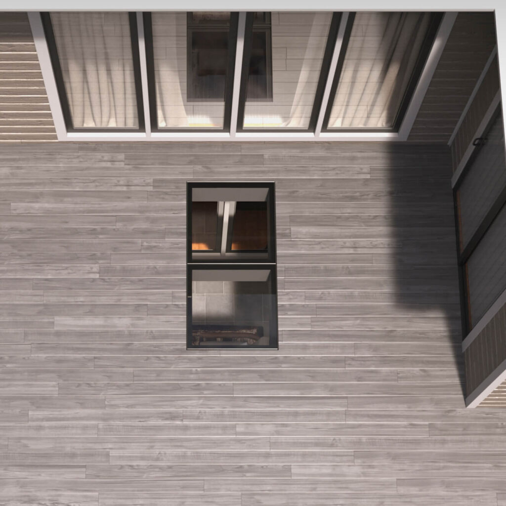 64x32 glass flooring system