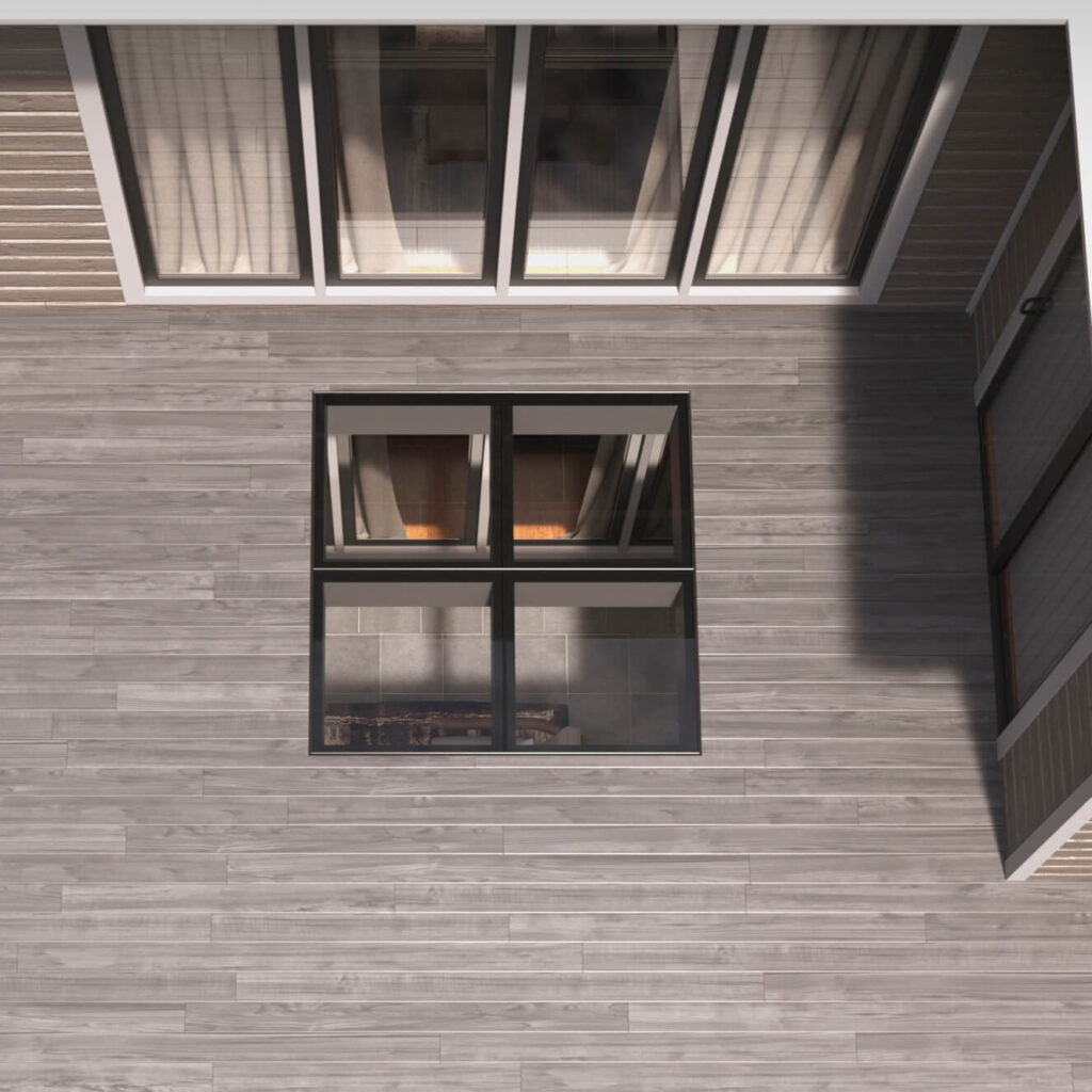 64x64 glass flooring system