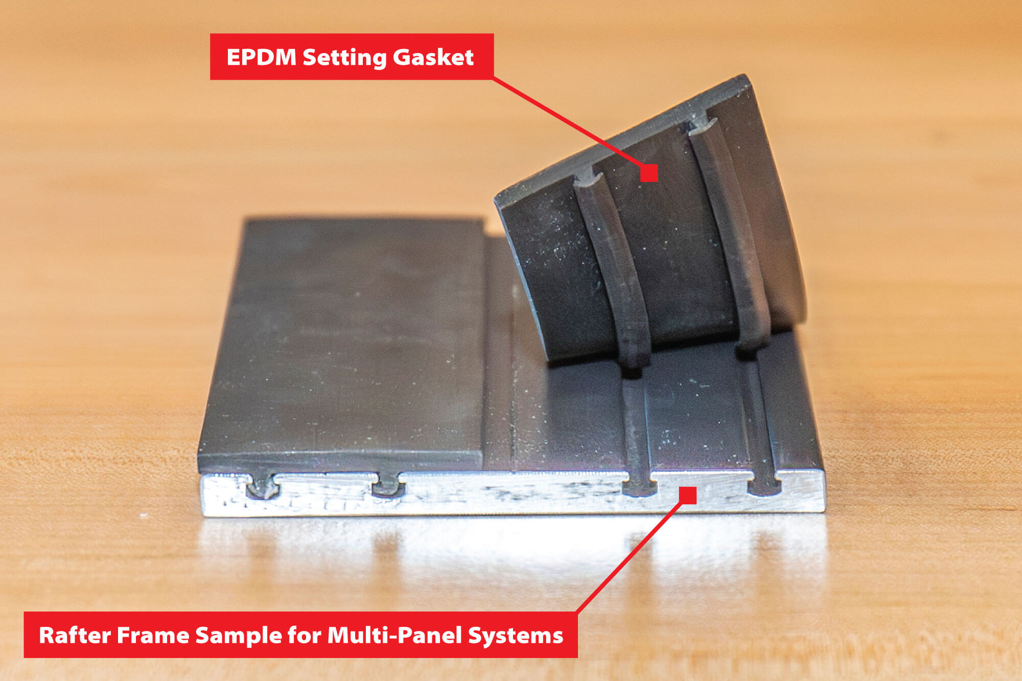Perimeter framing included with multi panel
